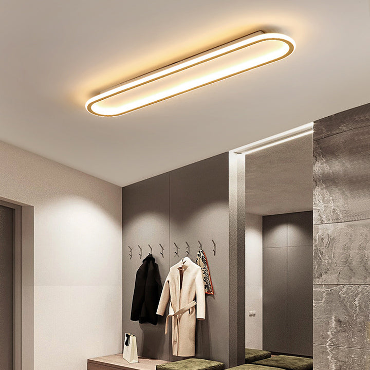 Modern Round LED Ceiling Lamp - Flush Mount Panel Light