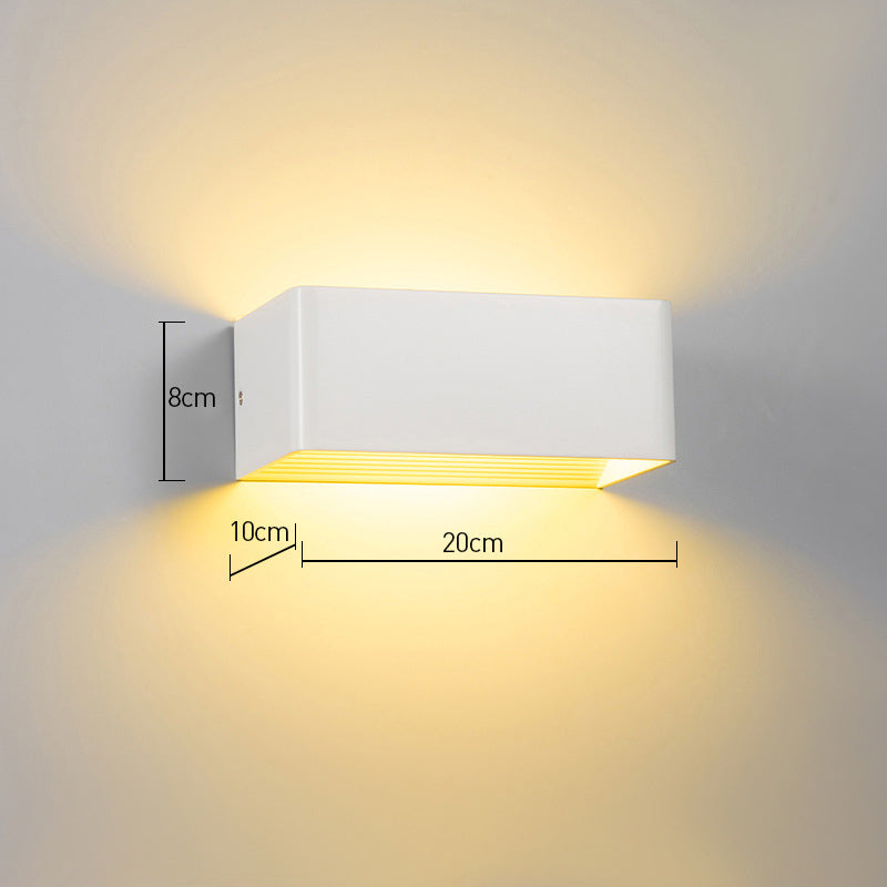 Wall Light Up Down Cube