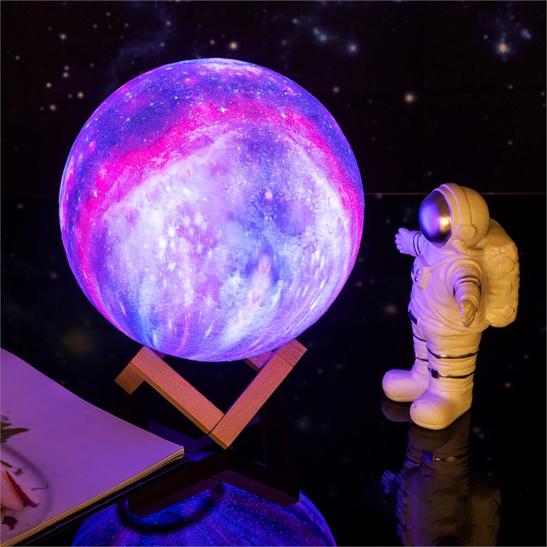 Wireless 3D Moon Lamp