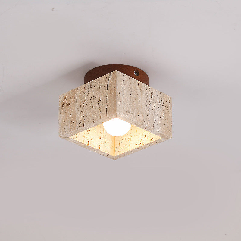 Modern Round Ceiling Light – Flush Mount LED Fixture