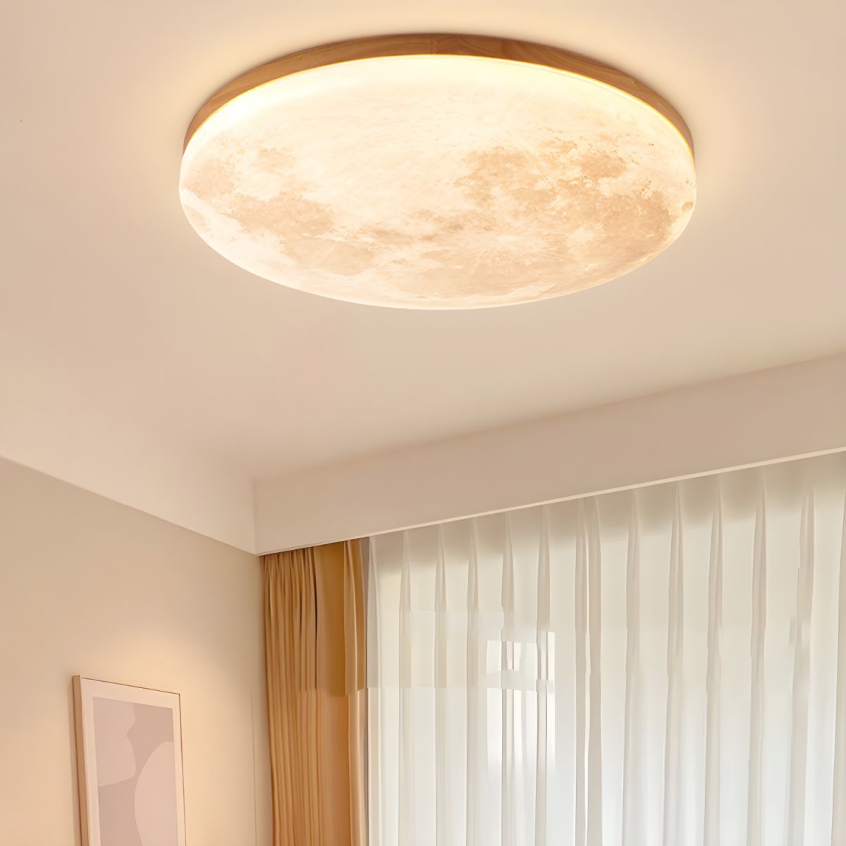 Moon Design Ceiling Lamp
