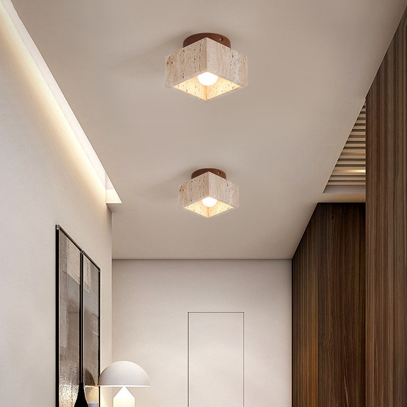 Modern Round Ceiling Light – Flush Mount LED Fixture
