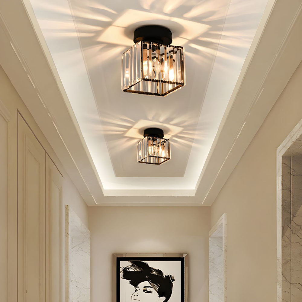 Modern Square Ceiling Light – Flush Mount LED Fixture