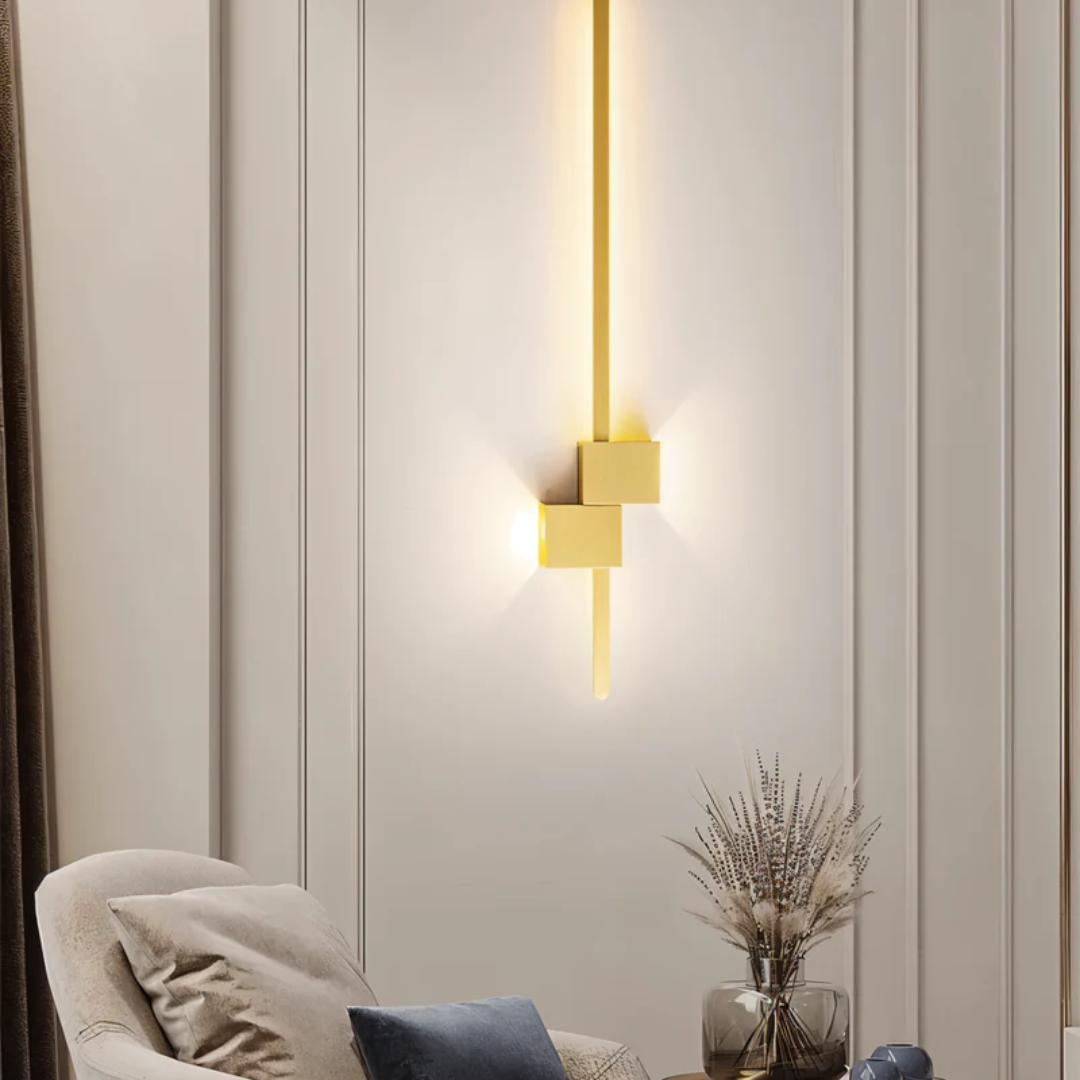 Modern LED Wall Sconce – Linear Aluminum Wall Light