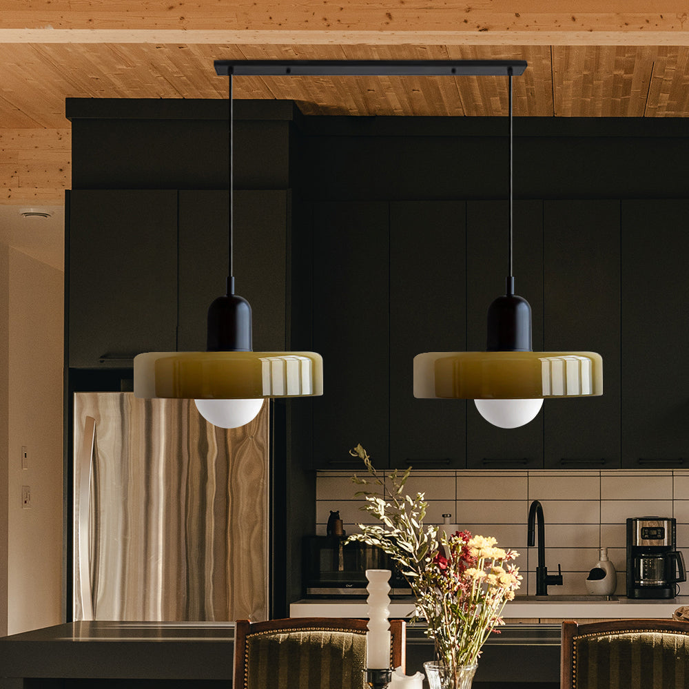 Modern 2-Light Pendant Lamp