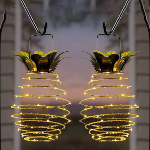 Pineapple Solar Outdoor Lamp