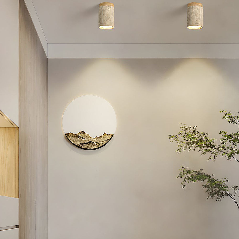 Modern Round Ceiling Light – Flush Mount LED Fixture