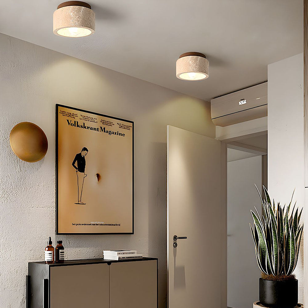 Modern Round Ceiling Light – Flush Mount LED Fixture