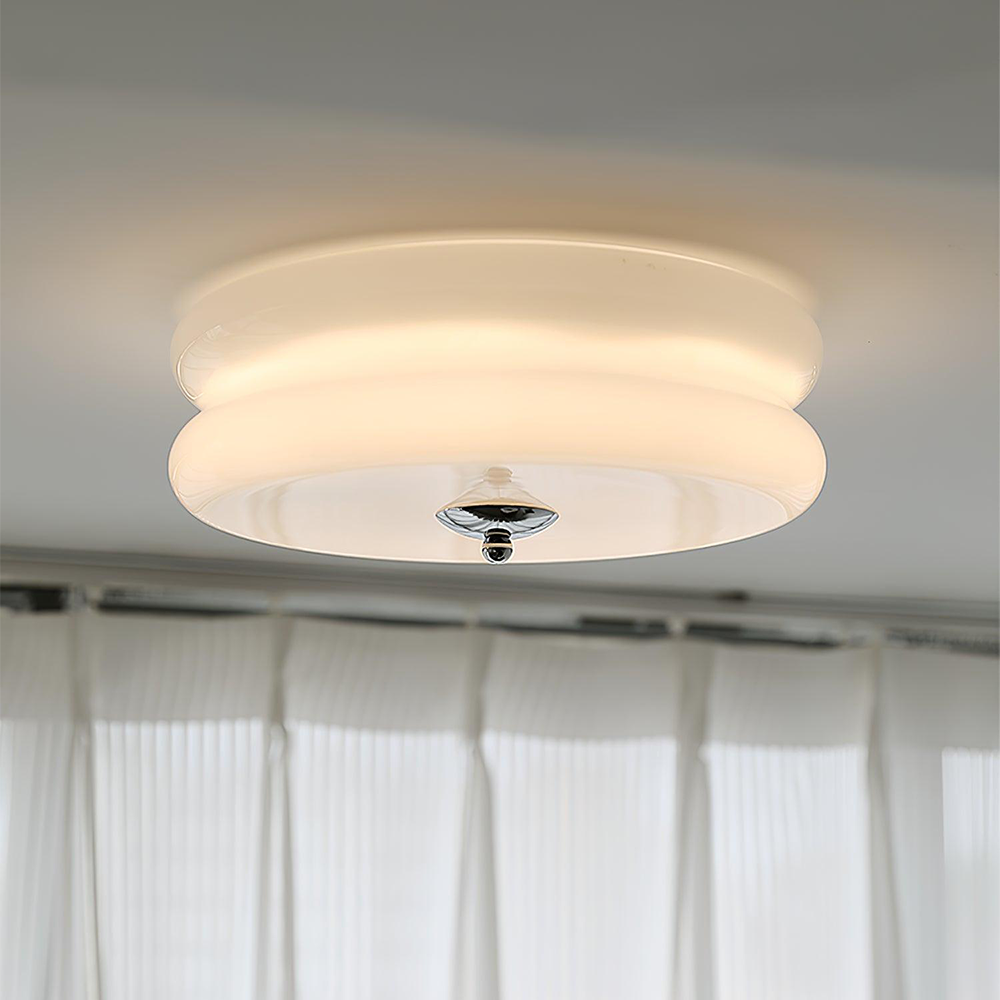 Circular Flush Mount Ceiling Light – Integrated LED