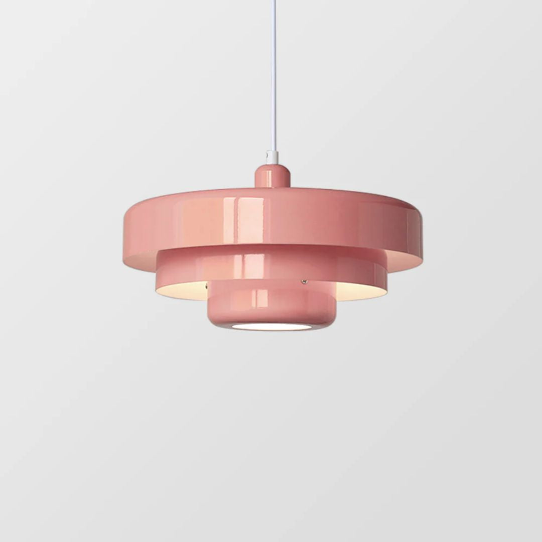 Modern Tiered Pendant Light – Multi-Layered Ceiling Lamp