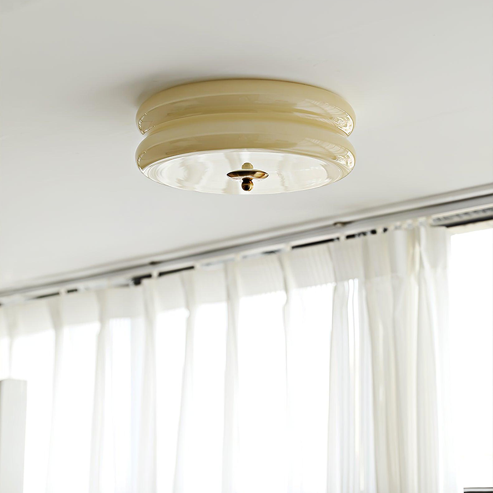 Circular Flush Mount Ceiling Light – Integrated LED