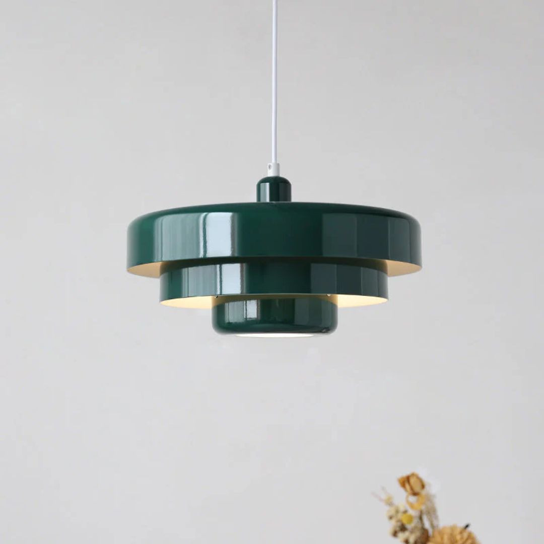 Modern Tiered Pendant Light – Multi-Layered Ceiling Lamp