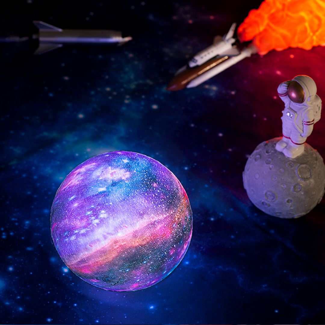 Wireless 3D Moon Lamp