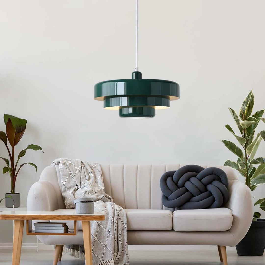 Modern Tiered Pendant Light – Multi-Layered Ceiling Lamp