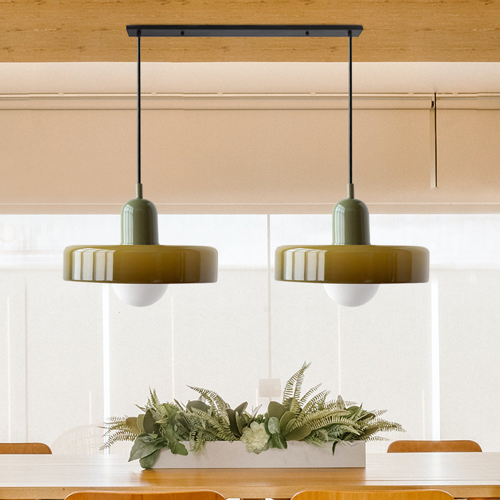 Modern 2-Light Pendant Lamp