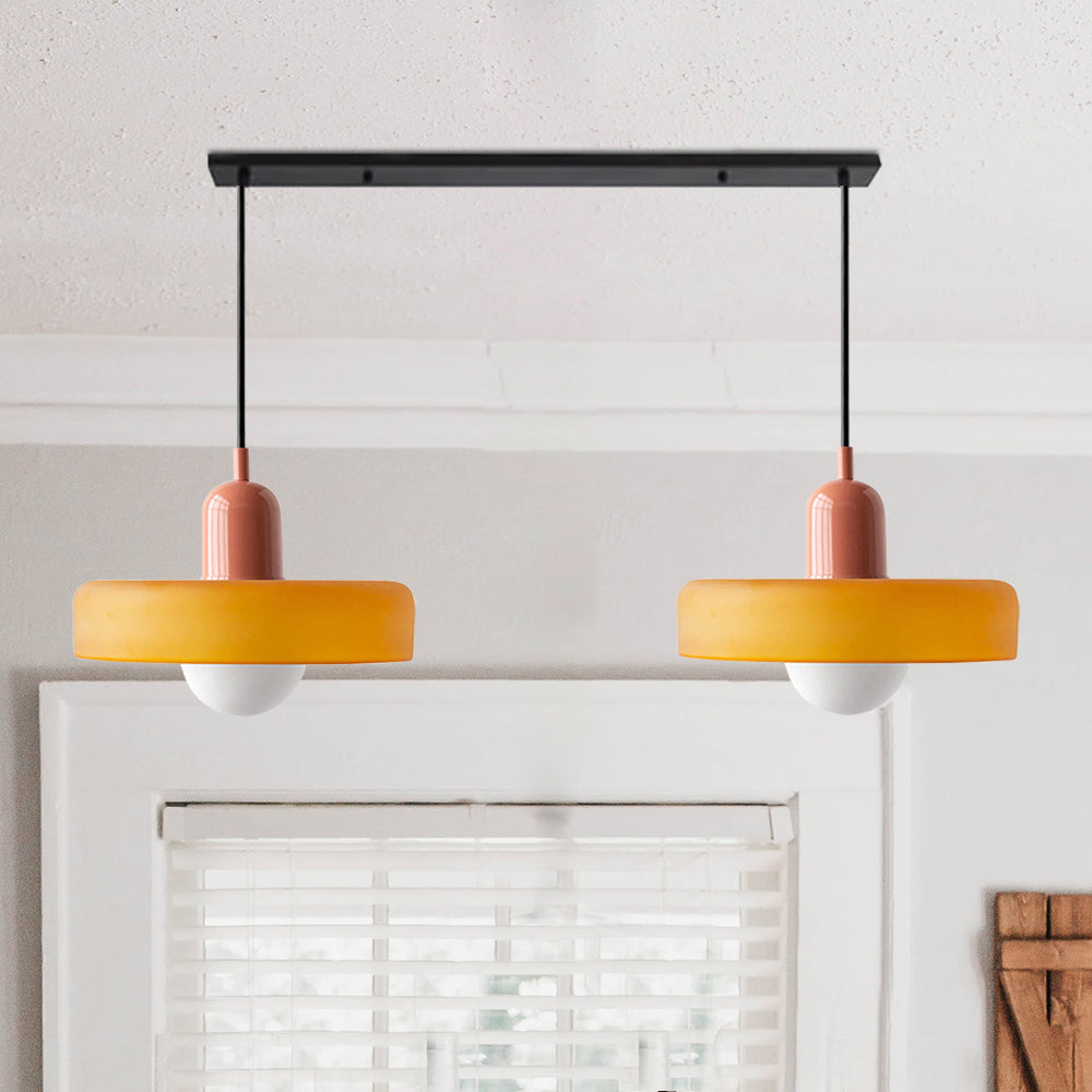 Modern 2-Light Pendant Lamp