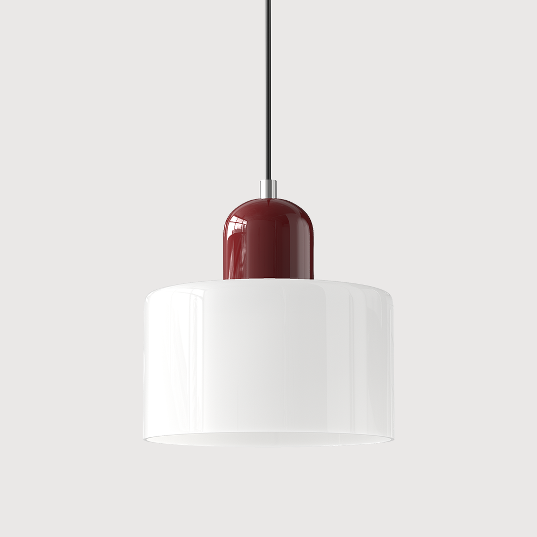 Bauhaus-Style Glass Pendant Lamp