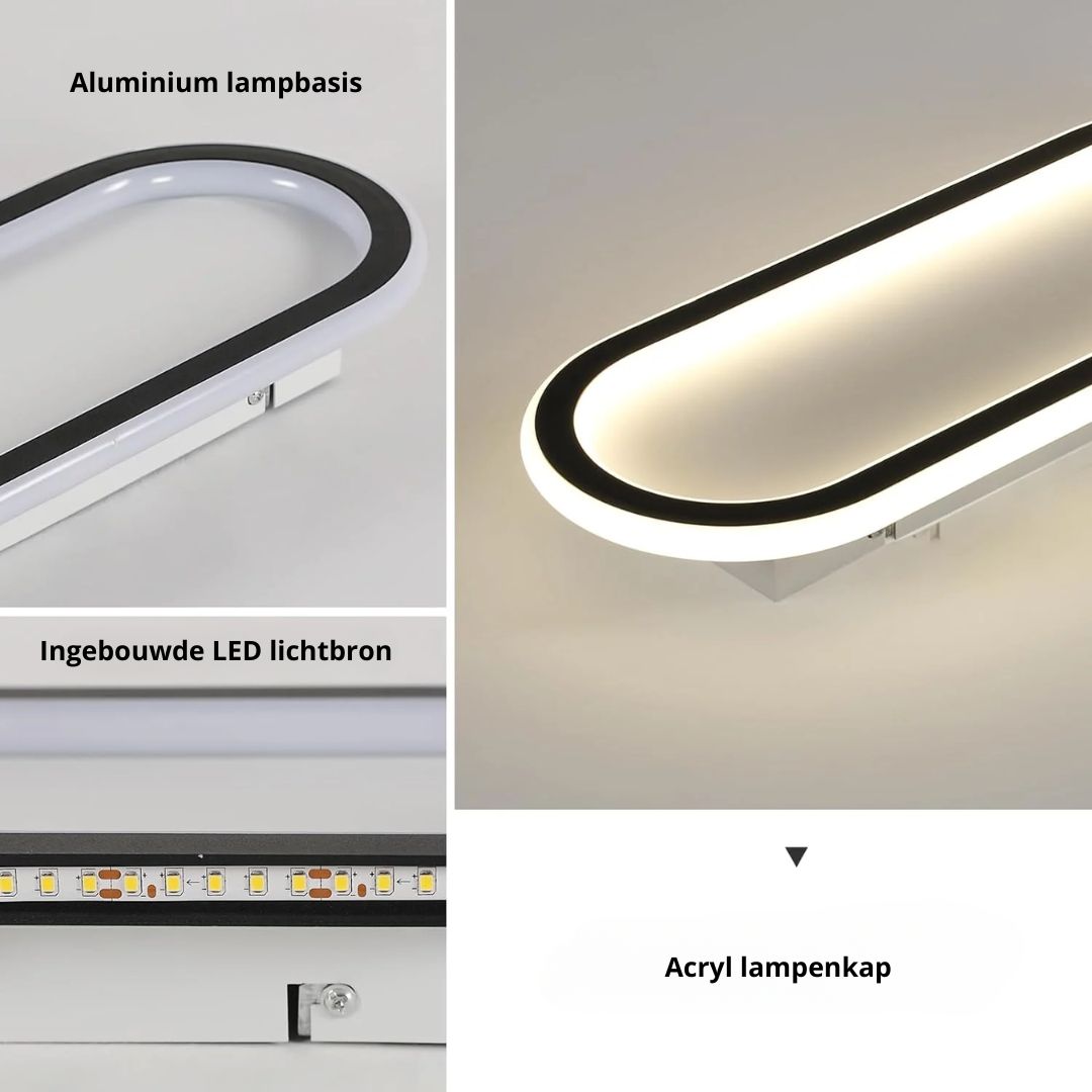 Modern Round LED Ceiling Lamp - Flush Mount Panel Light