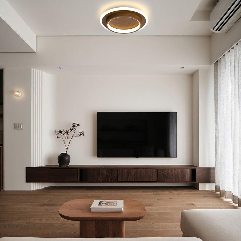Round LED Ceiling Light - Slim Flush Mount Light