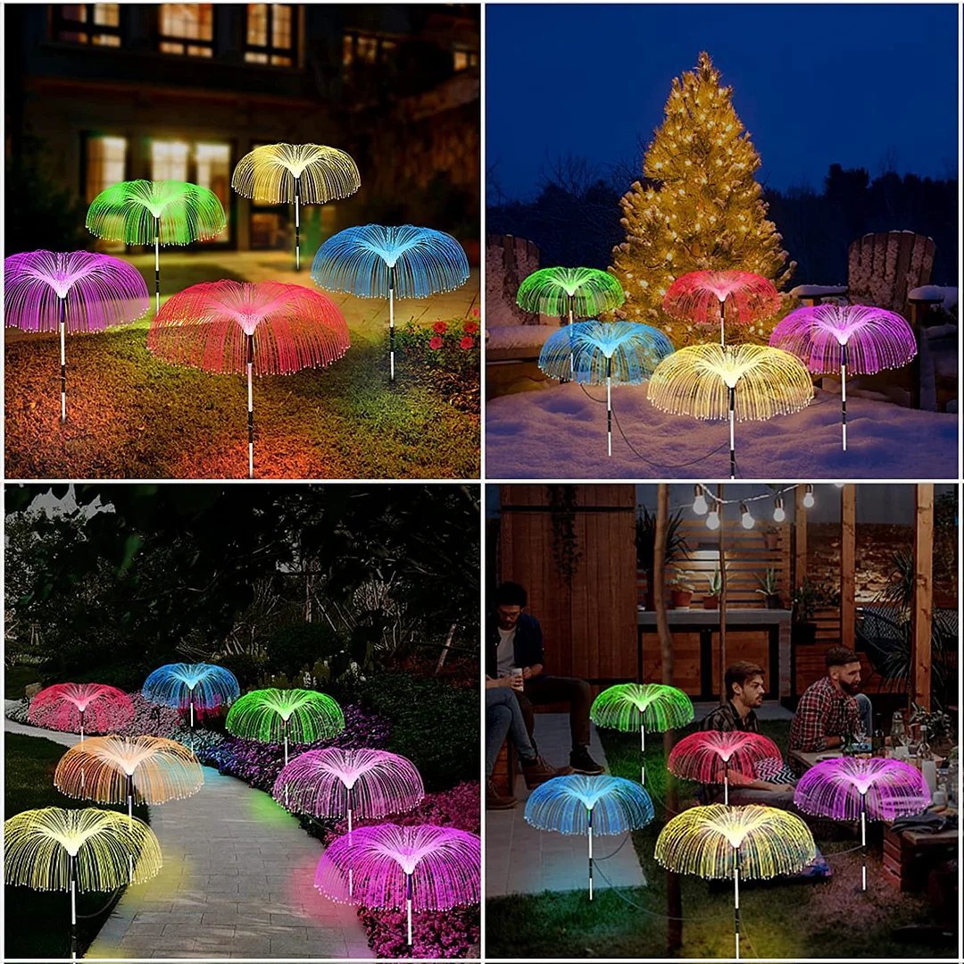 Multi Colour Outdoor Jellyfish Lamps
