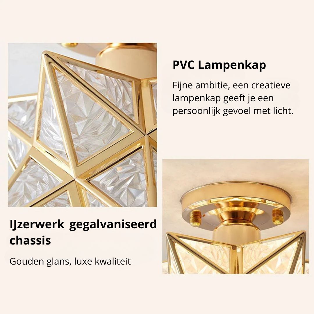 Star Shape Ceiling Light