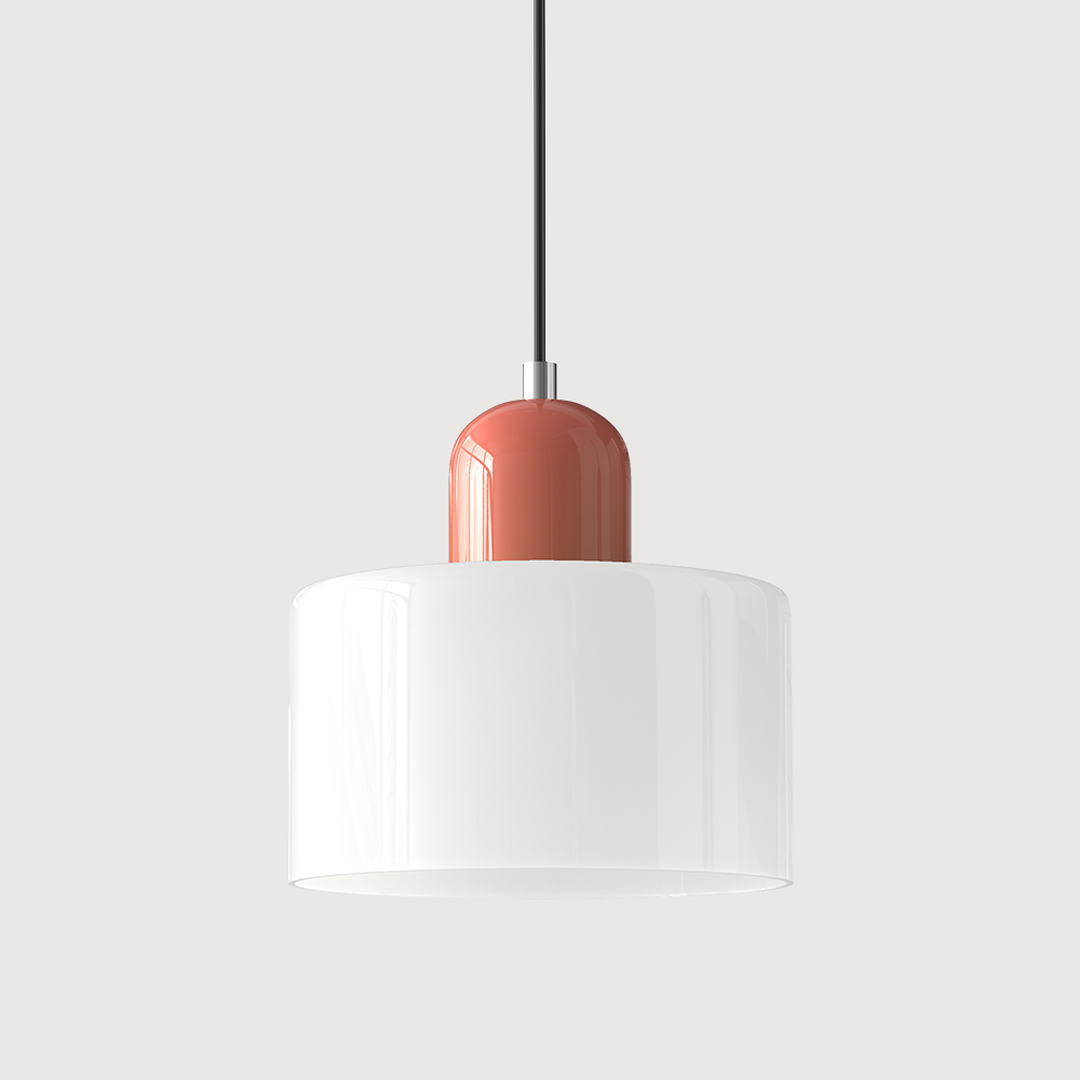 Bauhaus-Style Glass Pendant Lamp