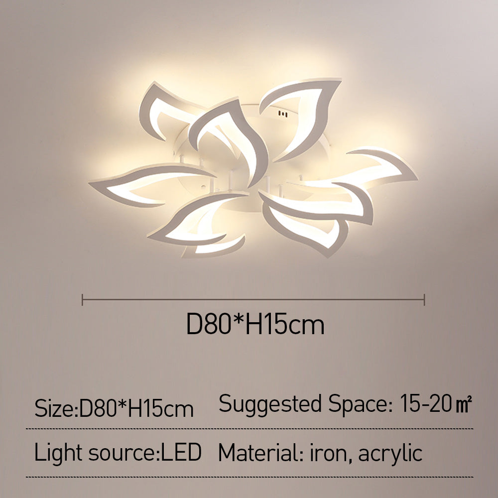 Flower Petal Ceiling Light