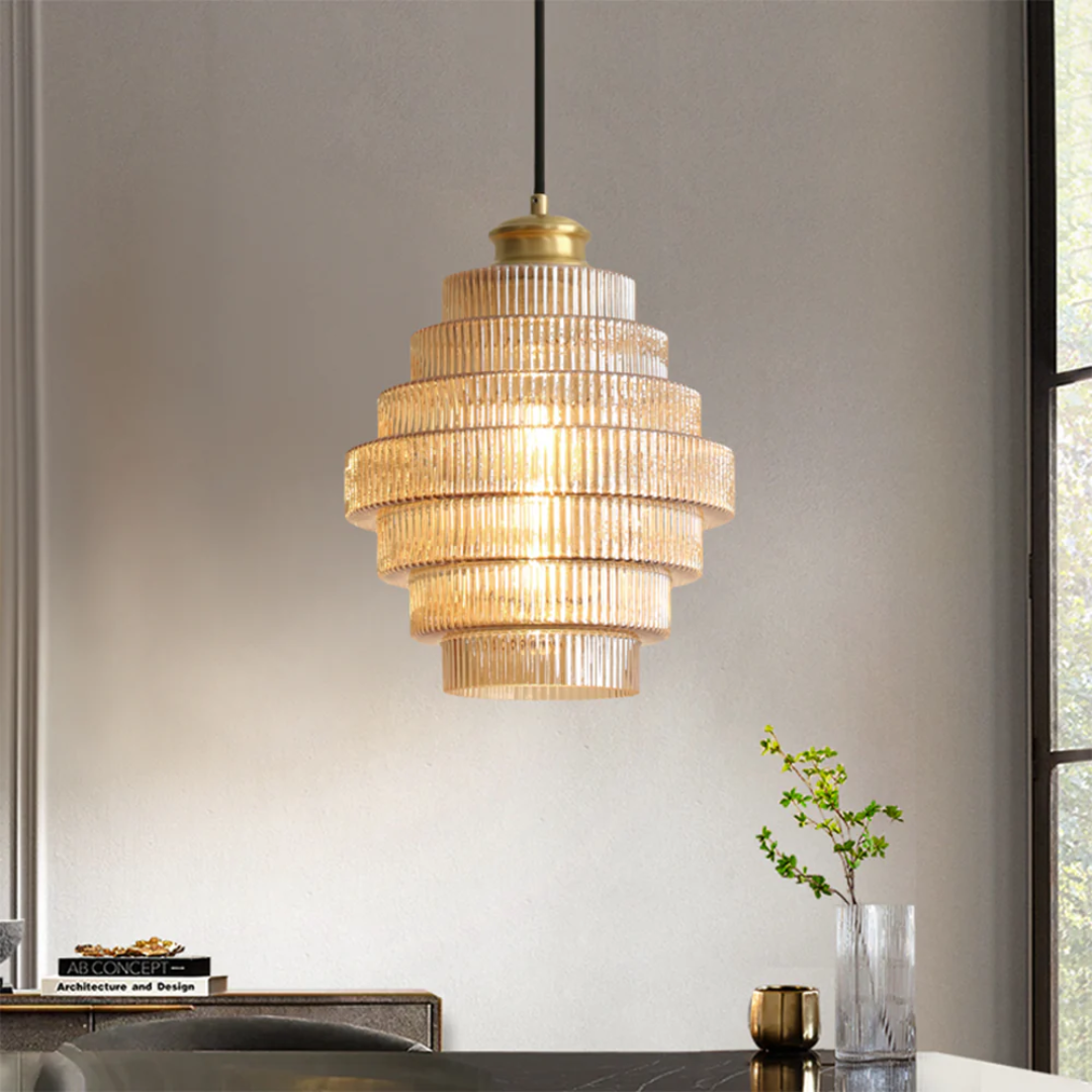 Wavy Elegant Pendant Light