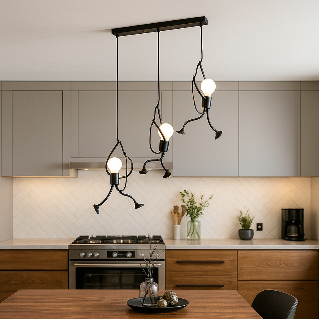 Iron pendant lamp | Retro industrial style