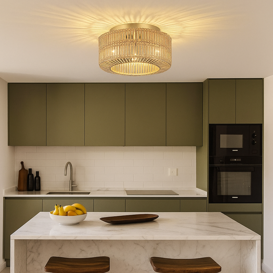 Boho rattan ceiling lamp | E27 socket