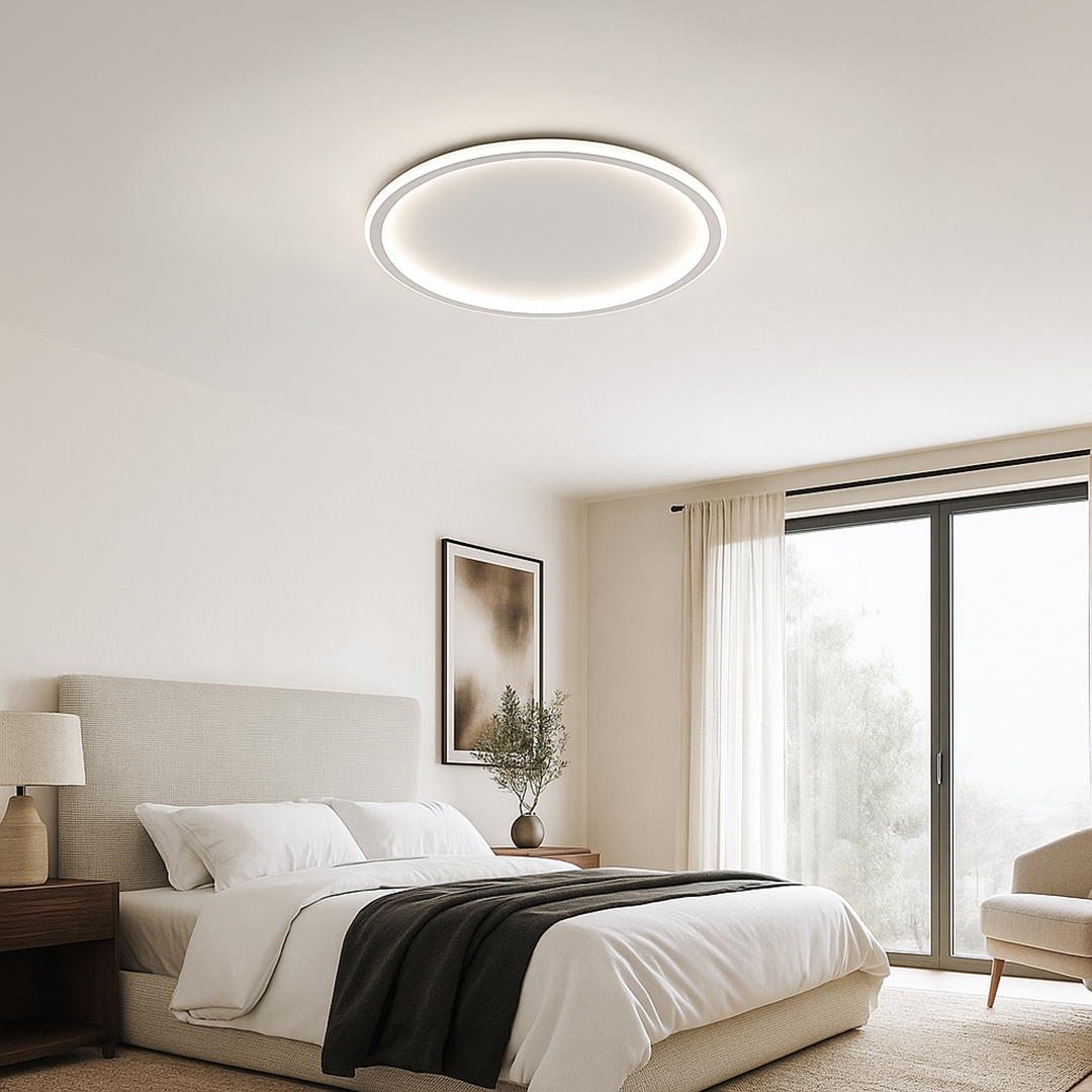Scandinavian round ceiling lamp | Modern design