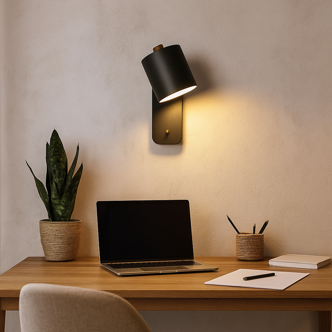 Lúmora | Modern Wall Lamp with Switch