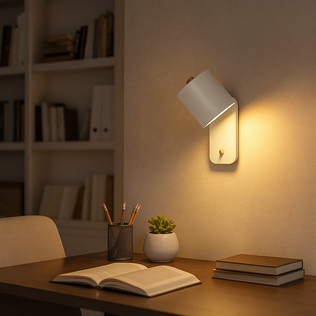 Lúmora | Modern Wall Lamp with Switch