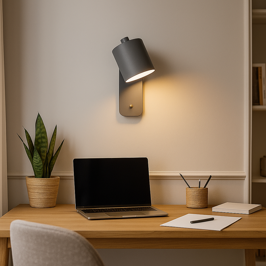 Lúmora | Modern Wall Lamp with Switch