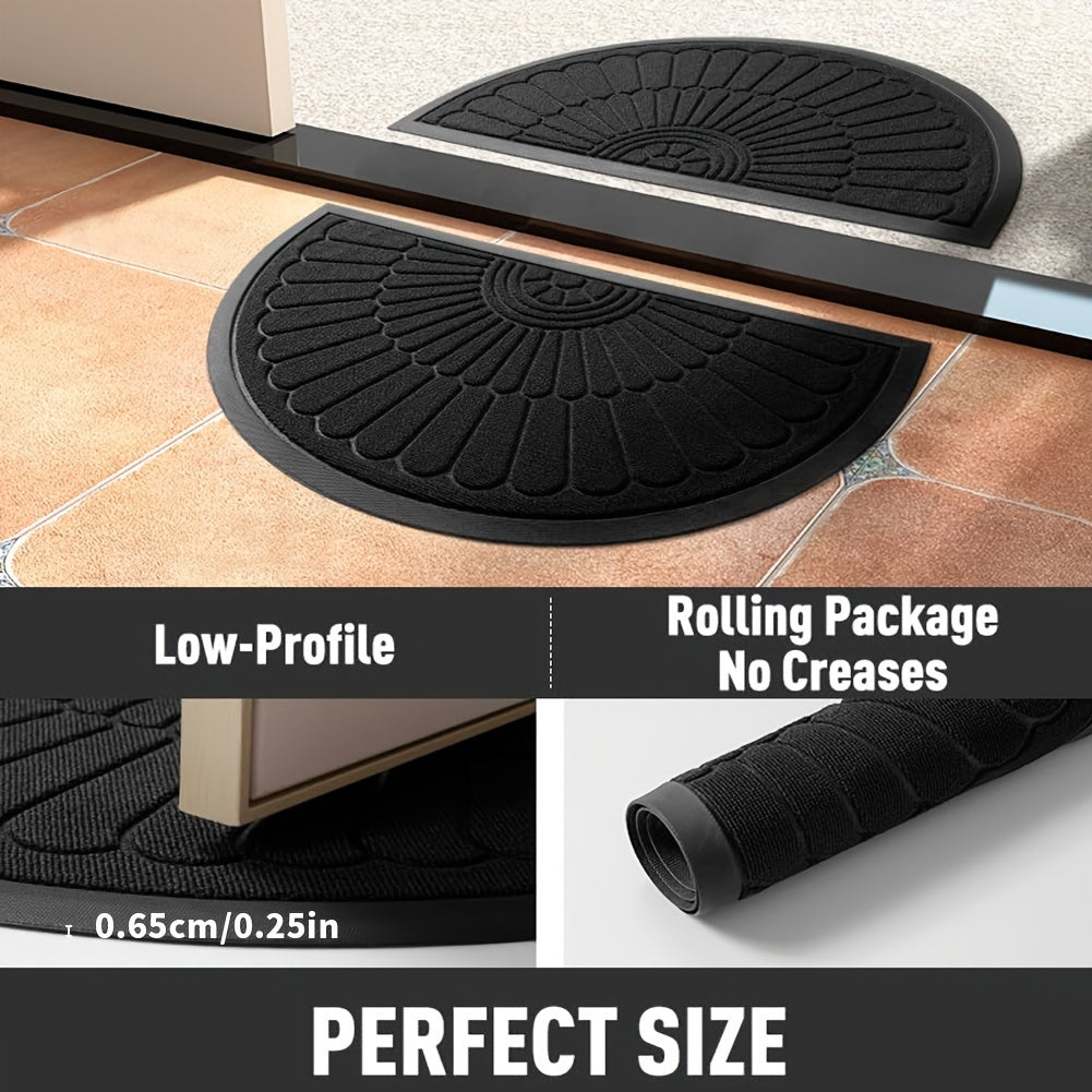 Sustainable Rubber Door Mat Non-Slip for Indoor and Outdoor
