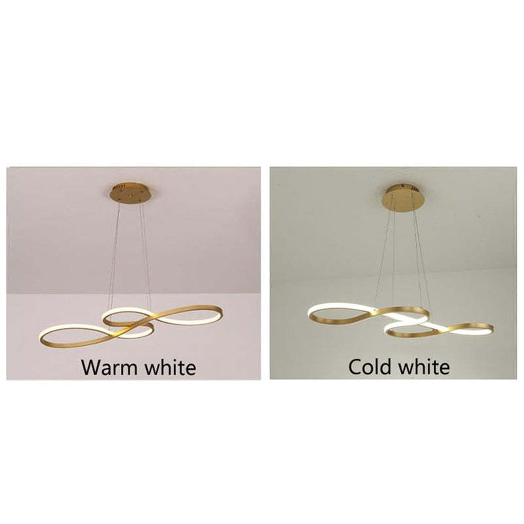 Modern LED Pendant Lamp with Musical Notes