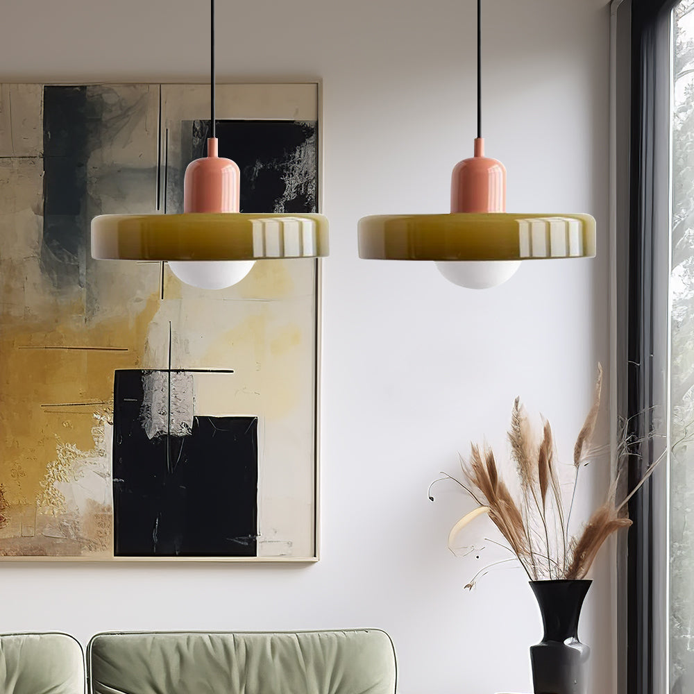 Modern 2-Light Pendant Lamp