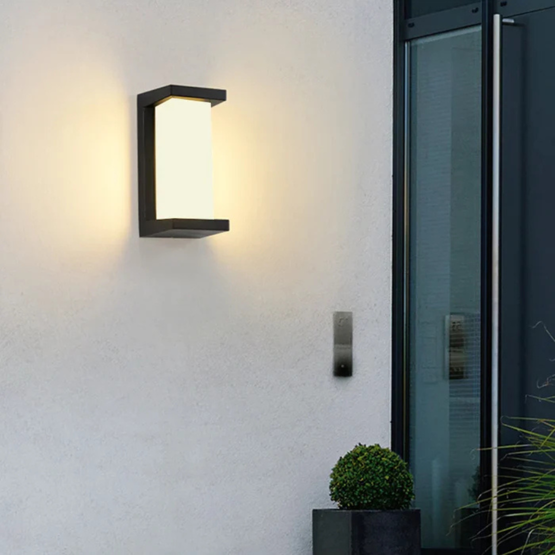 Outdoor Wall Light with Sensor