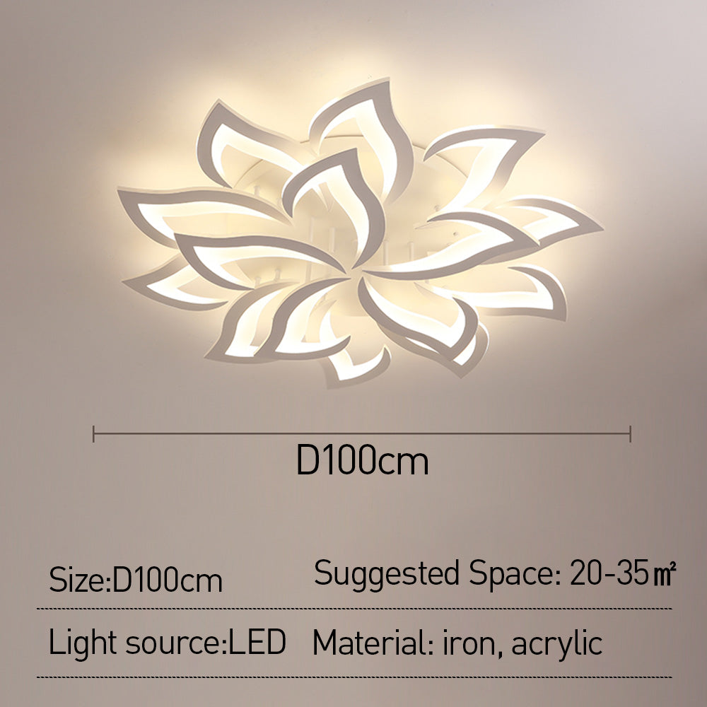 Flower Petal Ceiling Light