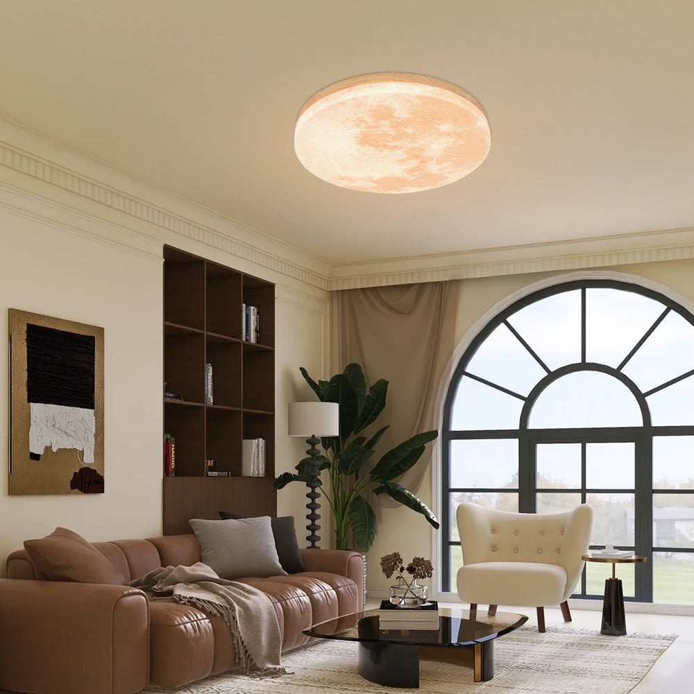 Moon Design Ceiling Lamp