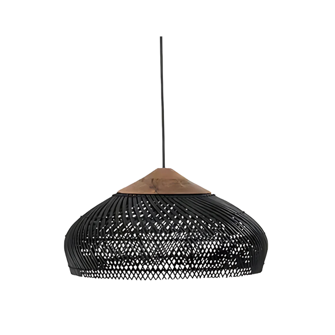 Rattan Boho Pendant Light
