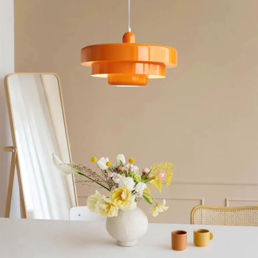 Modern Tiered Pendant Light – Multi-Layered Ceiling Lamp