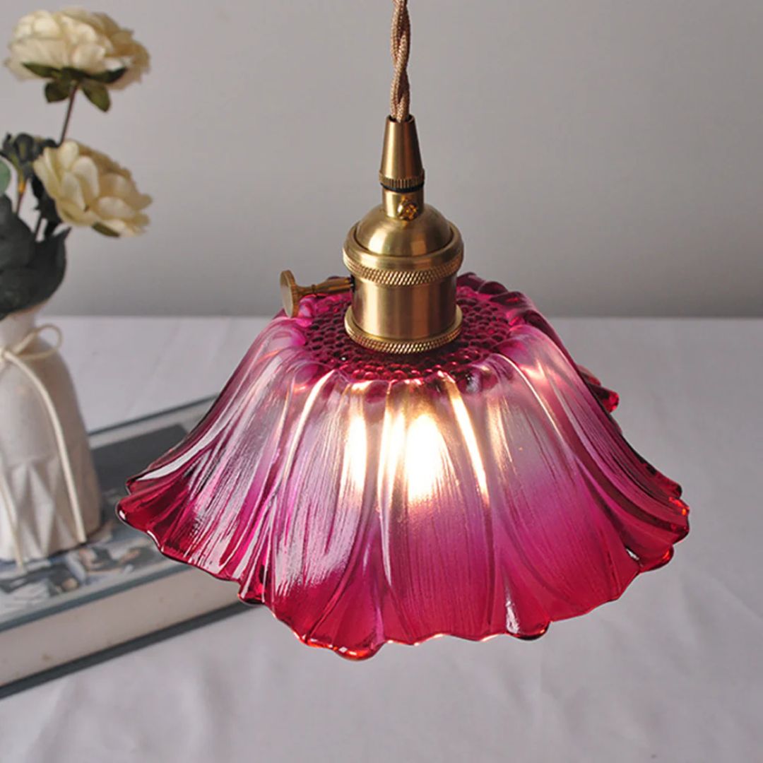 Modern Floral Pendant Light