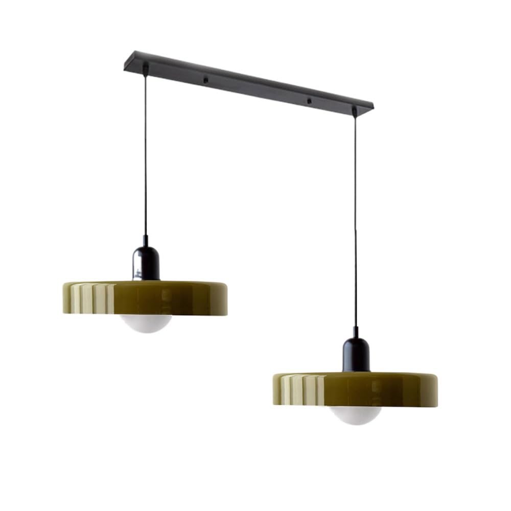 Modern 2-Light Pendant Lamp