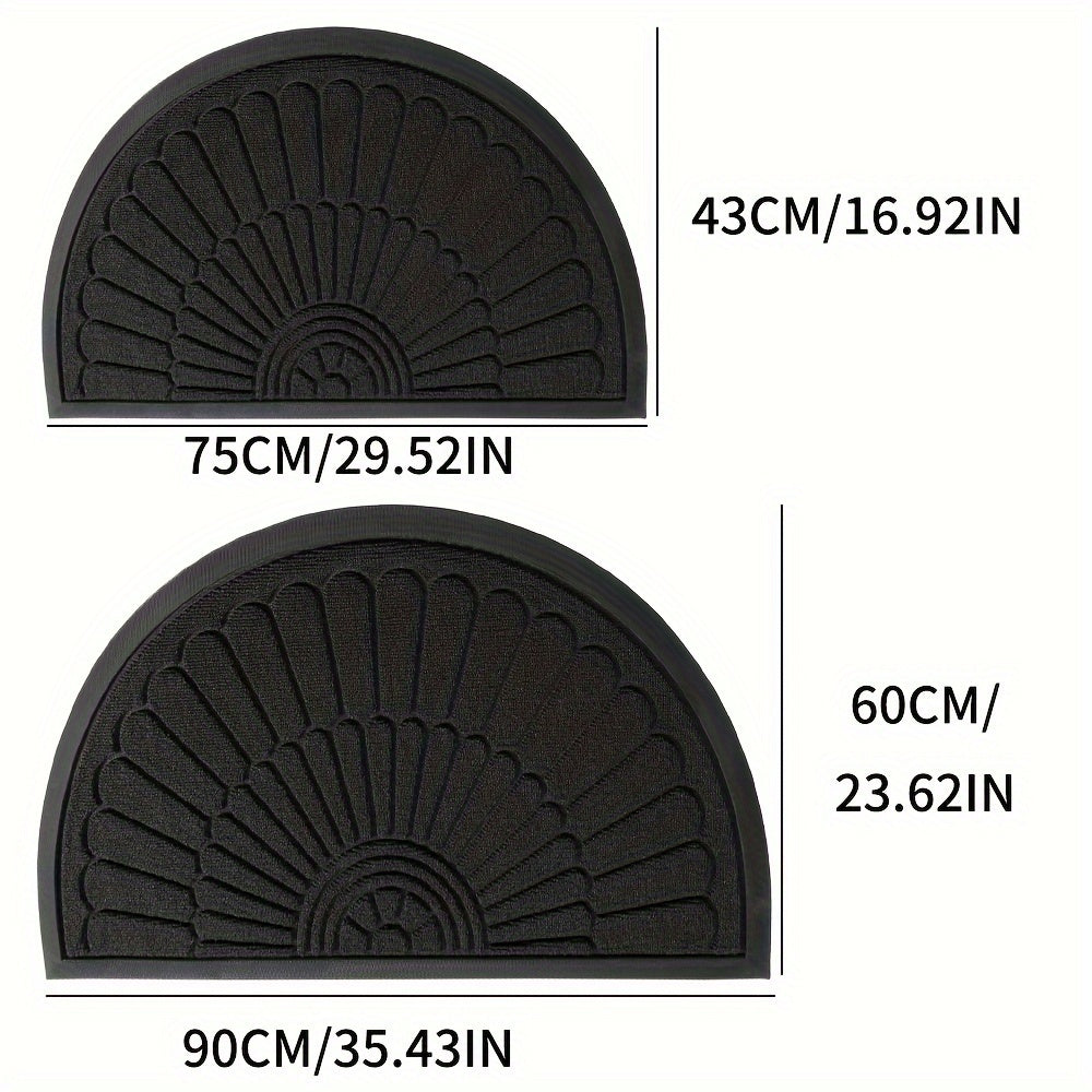 Sustainable Rubber Door Mat Non-Slip for Indoor and Outdoor