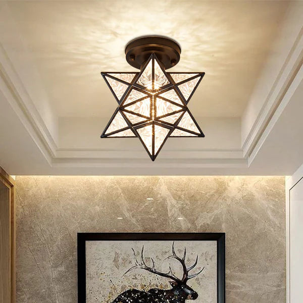Star Shape Ceiling Light