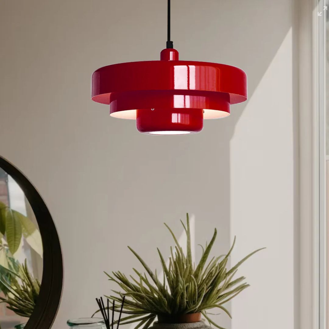 Modern Tiered Pendant Light – Multi-Layered Ceiling Lamp
