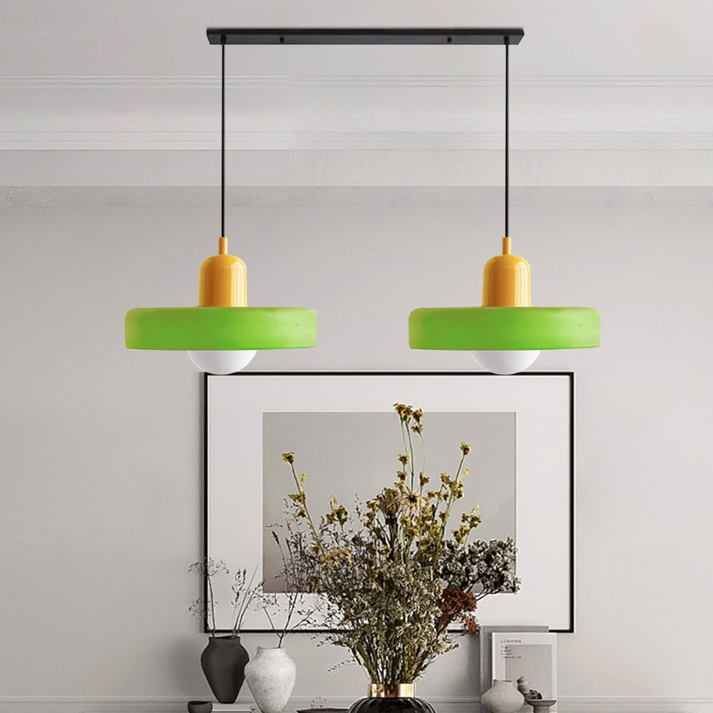 Modern 2-Light Pendant Lamp