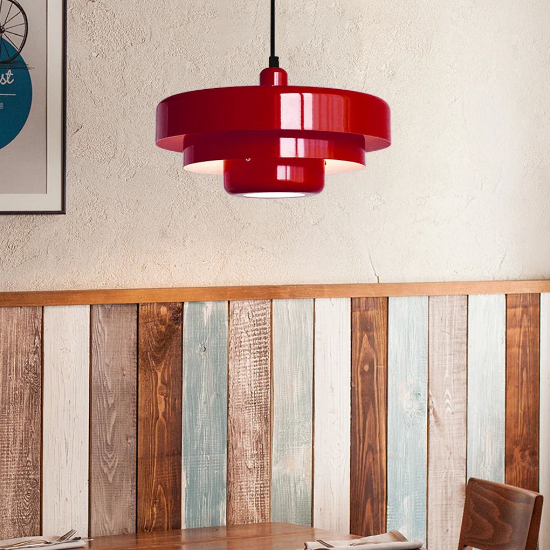 Modern Tiered Pendant Light – Multi-Layered Ceiling Lamp