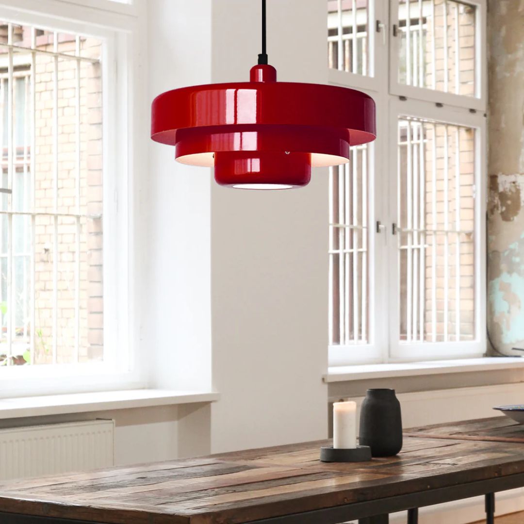 Modern Tiered Pendant Light – Multi-Layered Ceiling Lamp